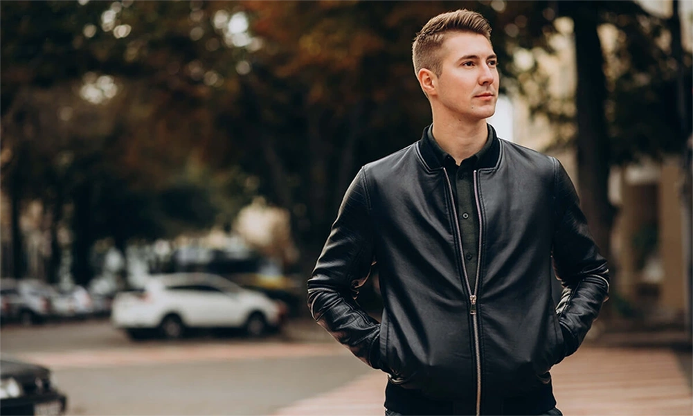 Minimalist Leather Jackets image